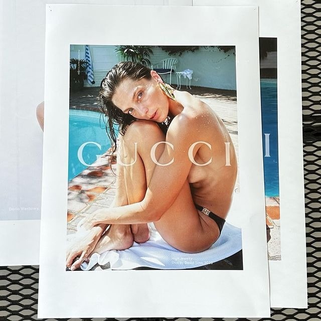 È tornata. Daria Werbowy torna come volto della prima campagna Gucci di Sabato de Sarno