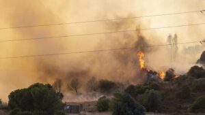 Incendi in Sardegna, il Maestrale fa paura: sale a tre il bilancio dei feriti