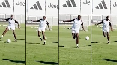 La Juve torna in campo, Pogba illumina l’allenamento: tacco-spettacolo