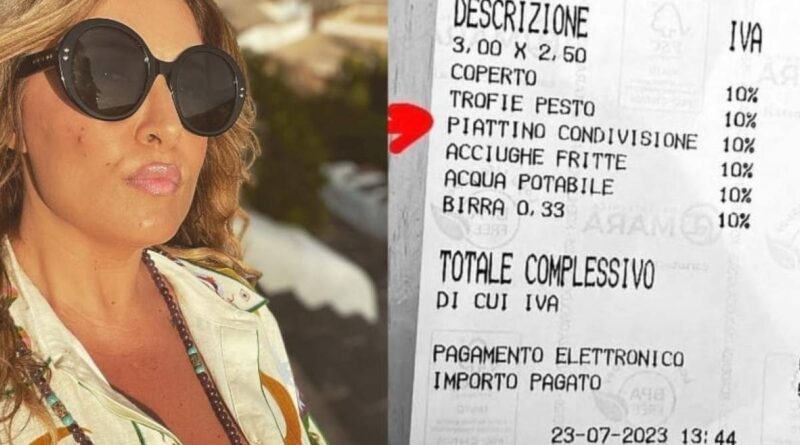 “Due euro in più per un piattino vuoto…”. Scoppia la polemica in Liguria