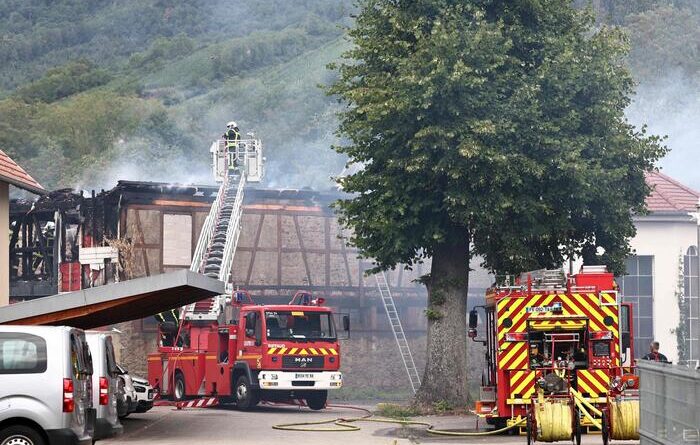 Incendio in Alsazia: si temono 11 morti
