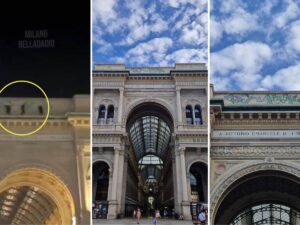 Sfregiata anche la Galleria Vittorio Emanuele II. Milano sempre più allo sbando