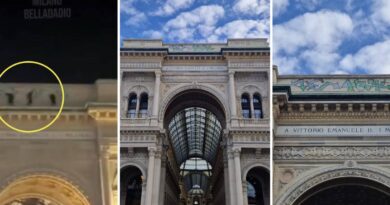 Sfregiata anche la Galleria Vittorio Emanuele II. Milano sempre più allo sbando