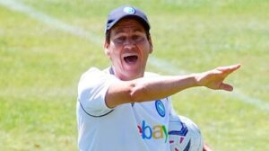 Napoli, Garcia: “Non siamo i favoriti. Kvaratskhelia fuori”