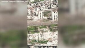 Ucraina, la devastazione a Bakhmut dopo mesi di guerra