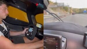 Verstappen a razzo come in pista, ma è in autostrada: in arrivo una multa salata