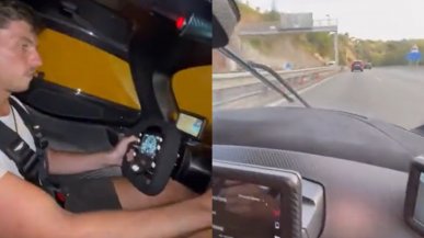 Verstappen a razzo come in pista, ma è in autostrada: in arrivo una multa salata