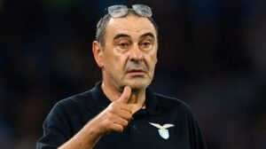 Sarri: “Spero sia questa la vera Lazio. Su Guendouzi e Kamada…”