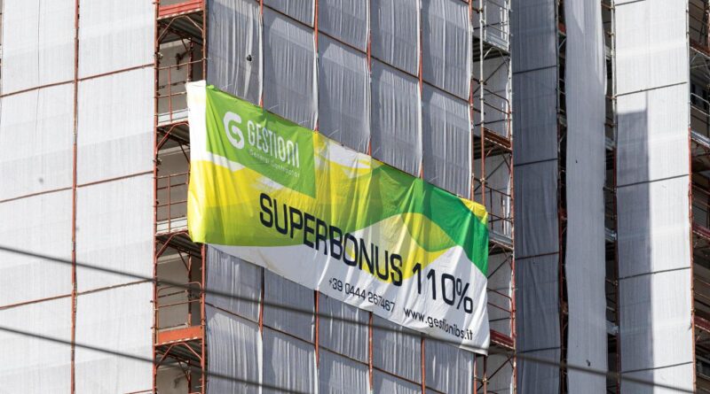 Superbonus 110%: investimenti ammessi a detrazione saliti a 85 miliardi