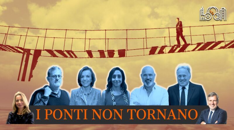 “I ponti non tornano”. Perché lo spread torna a salire? Con Bonaccini, Fornero, Freni, Gancitano e Lingiardi