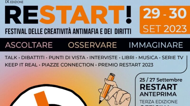 Restart, a Roma torna il festival della creatività antimafia dell’associazione DaSud