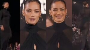 Elodie in passerella alla Parigi Fashion Week: prima volta da modella