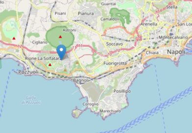 Scossa 4.0 ai Campi Flegrei, avvertita anche a Napoli. Scossa 3.2 anche nel catanzarese