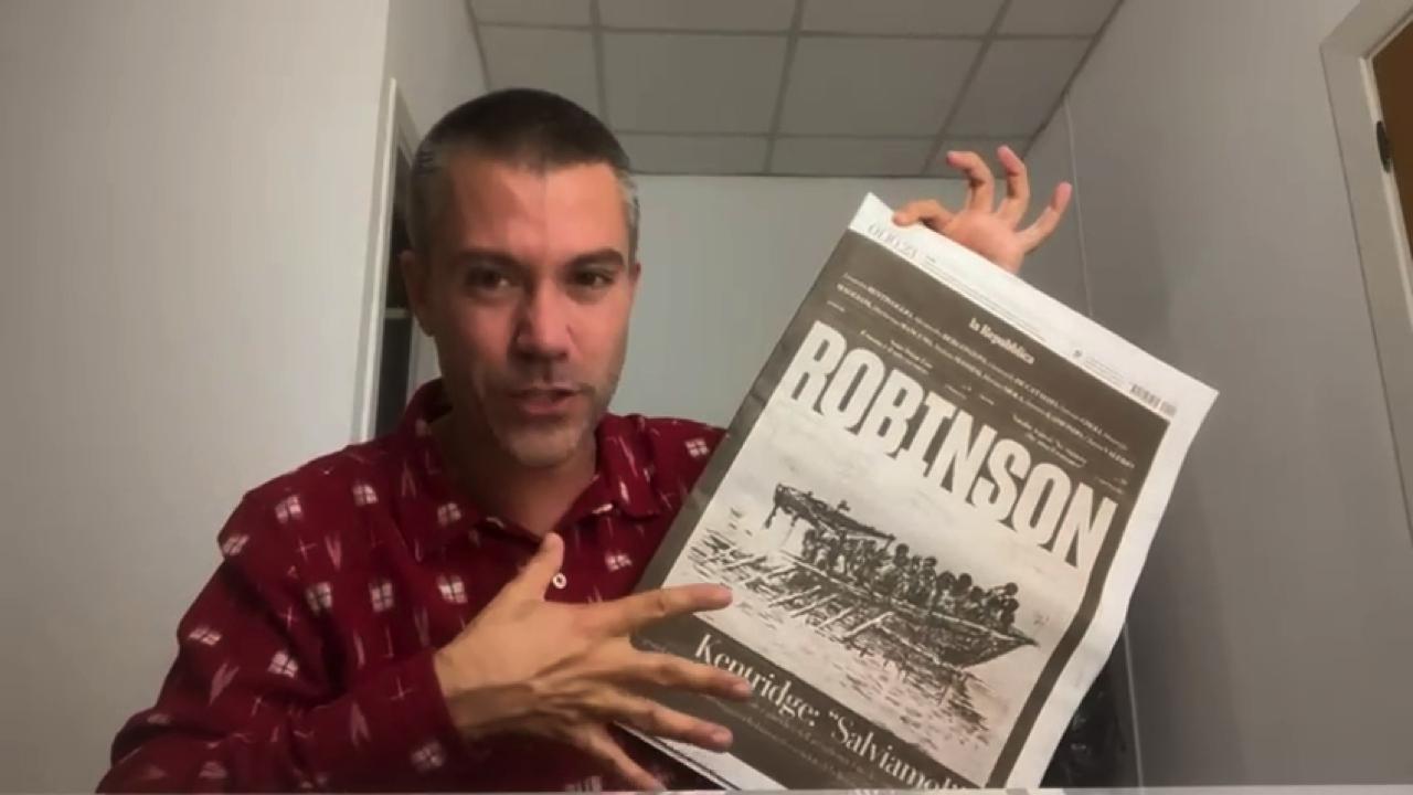 Occhio al nuovo Robinson in nero: vi sporca tutti i vestiti!