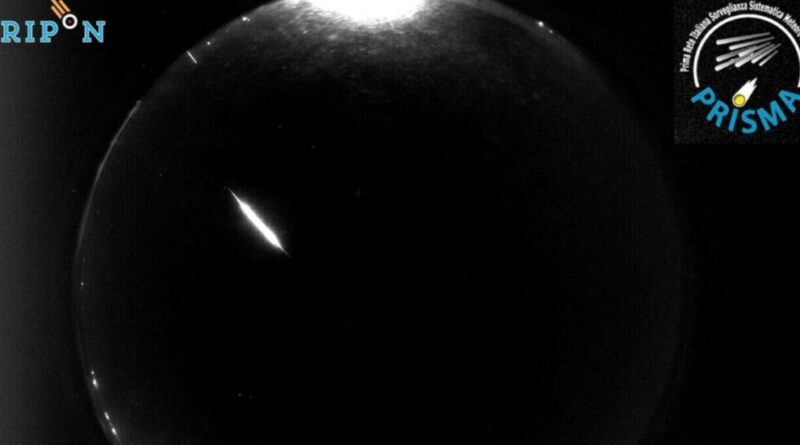 Un piccolo meteorite nei cieli di Sardegna, cosa fare e come comportarsi se lo si trova