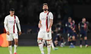 Milan a secco da cinque partite in Champions: è record per un club italiano