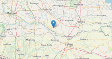C’è stata una nuova scossa di terremoto in provincia di Rovigo
