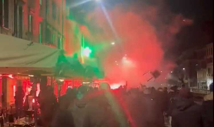 Milan-Psg, agguato degli ultrà rossoneri sui Navigli: un tifoso francese in gravi condizioni VIDEO