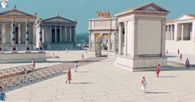 Roma nel suo massimo splendore: così appare la città eterna nel 320 d.C. con monumenti ormai perduti