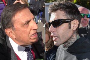 Scontro Fedez-Romano La Russa all’evento per promuovere la donazione di sangue