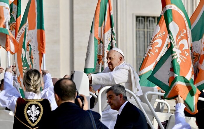 Il Papa incontra le delegazioni israeliana e palestinese