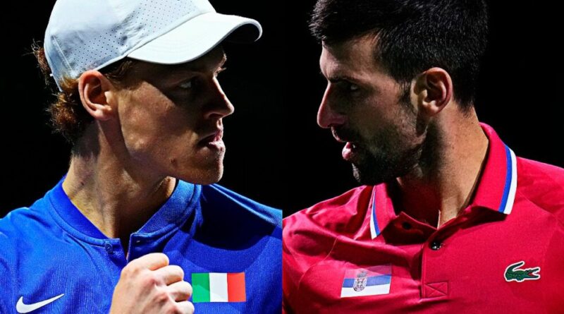 Coppa Davis, Italia in finale: Sinner-Sonego spezzano la Serbia di Djokovic. L’altoatesino batte 2 volte in un giorno il numero uno al mondo