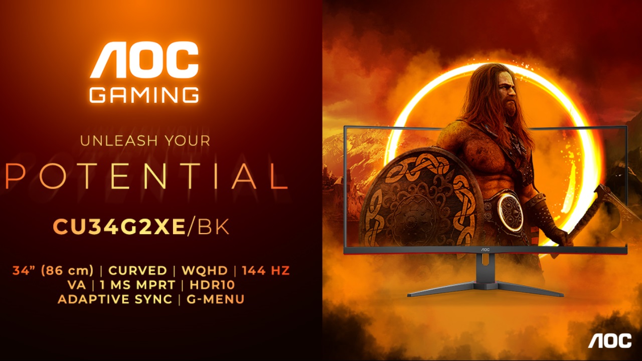 AOC presenta due monitor ultrawide economici: disponibilità già da dicembre