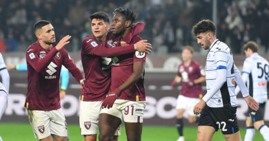 Serie A: il Torino batte l’Atalanta 3-0