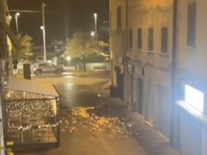 Distrugge l’albero di Natale e le decorazioni: la furia dell’africano