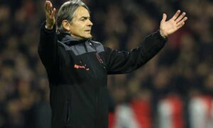 Salernitana, Inzaghi: ‘C’è rammarico per un pareggio contro il Milan, questo dice tutto’