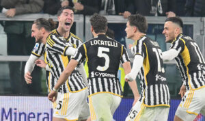 Serie A: la Juventus batte la Roma 1-0. Decide una rete di Rabiot al 47′ FOTO
