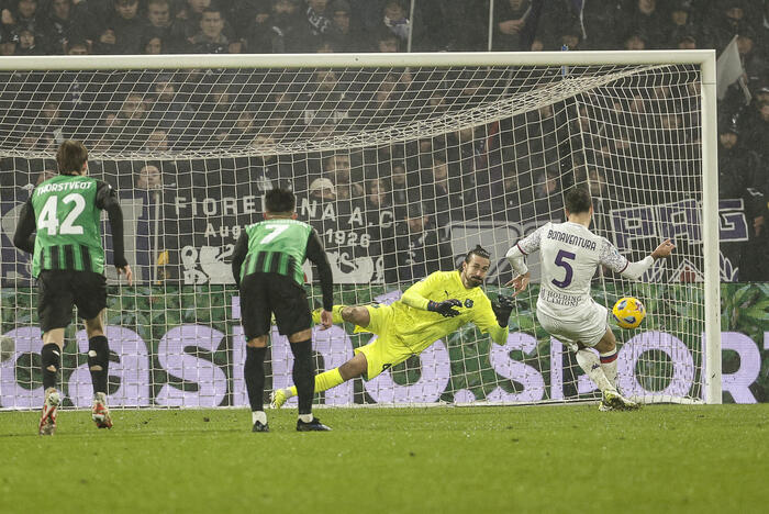 Serie A: Sassuolo-Fiorentina 1-0