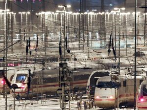 La Germania in crisi: paralisi dei treni ferroviari in sciopero
