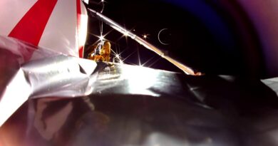 Il lander lunare Astrobotic Peregrine è rientrato nell’atmosfera terrestre, inviata un’ultima immagine