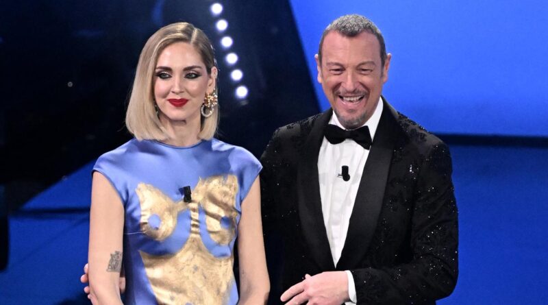 Sanremo: Tar conferma multa a Rai per pubblicità occulta a Instagram fatta da Amadeus e Chiara Ferragni