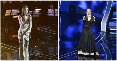Sanremo 2024, le pagelle ai look della serata cover & duetti: Lorella Cuccarini omaggia i grandi stilisti italiani, Angelina Mango voto 9