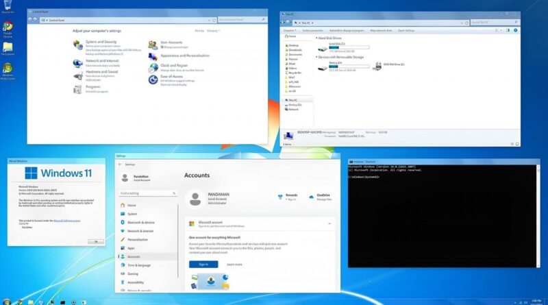 Ecco come un utente ha ”ricreato” l’interfaccia di Windows 7 su Windows 11 gratuitamente