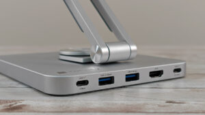 Trasforma il tablet in un PC con il supporto con docking station USB-C di TECHly
