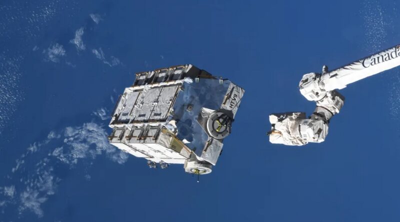 Il pacco di batterie EP-9 della Stazione Spaziale Internazionale è rientrato sopra il Golfo del Messico