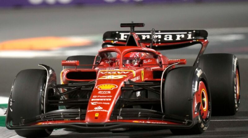Gp d’Arabia di F1, Leclerc terzo non può nulla davanti allo strapotere Red Bull. Il 18enne Bearman chiude settimo