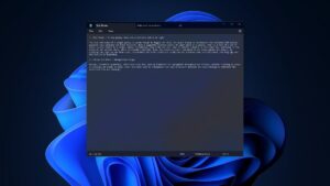 Il Blocco Note in Windows 11 sarà un alleato per la produttività facendovi risparmiare tempo