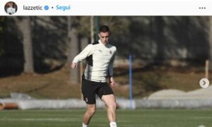 Milan, senti Lazetic: ‘Fantastico allenarsi con Ibra, mi ha dato dei consigli su come…’
