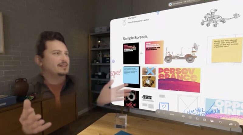 L’ultimo aggiornamento di Vision Pro apre uno scorcio sul futuro della realtà virtuale