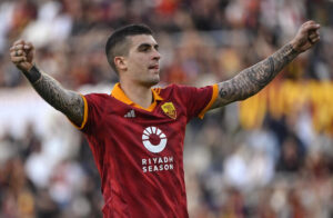 Serie A: Roma batte Lazio 1-0. Decide un gol di Mancini al 42′ CRONACA e FOTO
