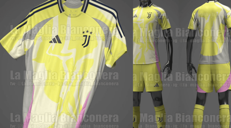 Juventus, prima e seconda maglia 2024/25: le anticipazioni FOTO