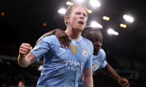 Manchester City-Real Madrid 1-1: De Bruyne! Ci prova Haaland