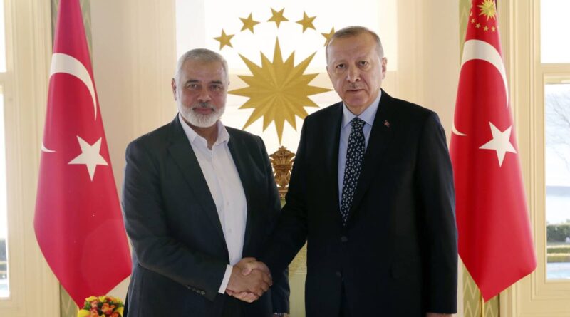 Erdogan riceve Haniyeh: “I palestinesi si uniscano Israele dovrà pagare”. Ira Tel Aviv: “Vergognati”