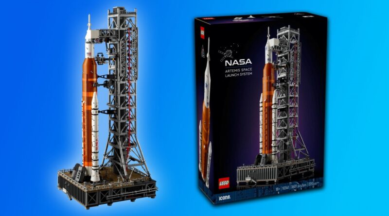 LEGO Sistema di lancio spaziale NASA Artemis è il vostro nuovo set dei sogni: razzo multistadio con 2 booster e torre di lancio!