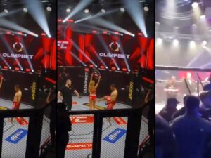 Atleta Mma colpisce una ring girl: linciato dal pubblico a fine match, viene squalificato a vita