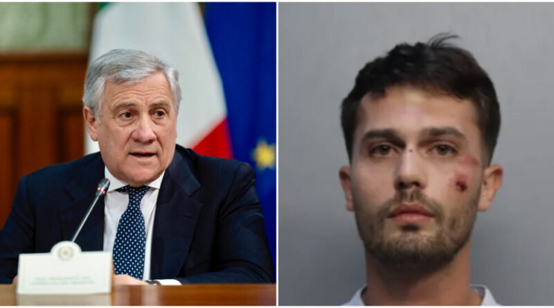 Tajani chiama la madre di Matteo Falcinelli, lo studente italiano incaprettato dalla polizia di Miami: “Trattamento inaccettabile e violento”